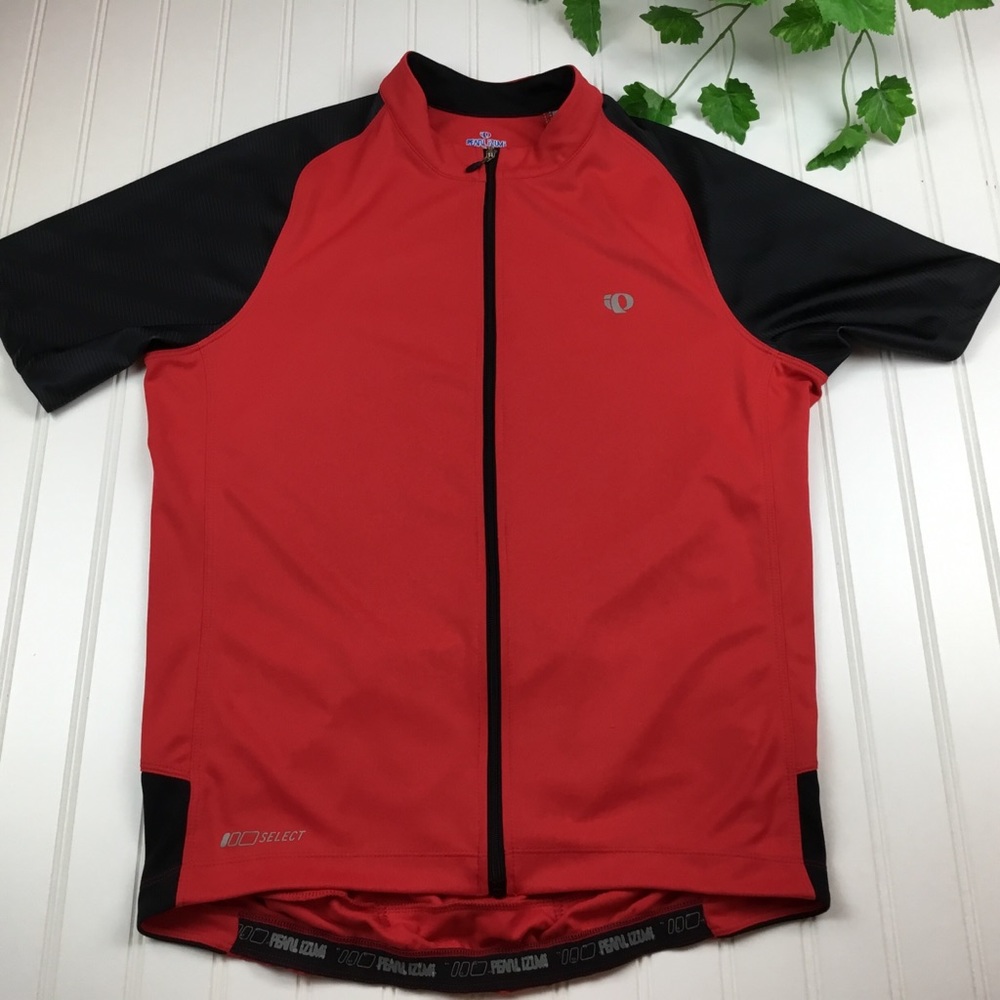 Pearl Izumi Select Series Cycling Jersey Red/Black - Picture 1 of 15